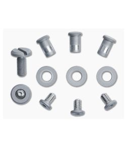 Hinderer Knives Titanium Working Finish Complete Hardware Kit For XM-18 3.5" Skinny Folders 1500 - HK-1500 1