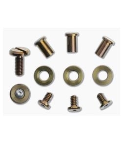 Hinderer Knives Titanium Stonewash Bronze Complete Hardware Kit For XM-18 3.5" Skinny Folders 1501 - HK-1501 1