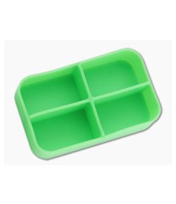 Maratac CountyComm Survival Tin Zombie Green Silicone Divider - MAR-150 1