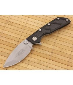 Microtech D.O.C. Manual Bead Blast Plain S30V - MT-153-7 1