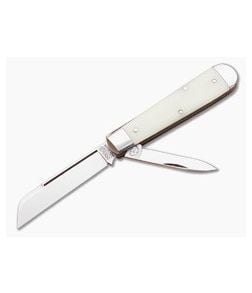 Tidioute Cutlery #15 Huckleberry Nifebrite Acrylic Sheepsfoot Two Blade - GEC-153215-NB 1