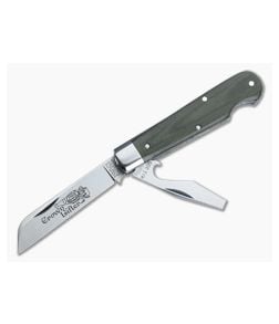 Tidioute Cutlery #15 Boys Knife Green Micarta - GEC-153216CL-GLM 1