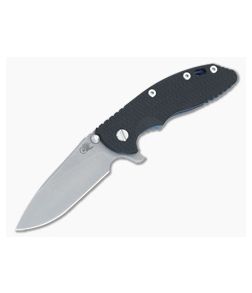 Hinderer XM-18 3.5" S45VN Slicer Black G10 Battle Blue Flipper 1532 - HK-1532 1
