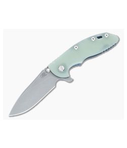Hinderer XM-18 3.5" S45VN Slicer Translucent G10 Battle Blue Flipper 1533 - HK-1533 1