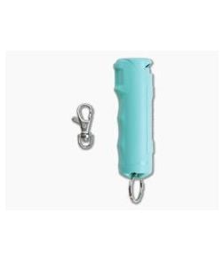 Sabre Flip Top Teal Pepper Gel Spray with Snap Clip RAINN 15346 - SA-15346 1