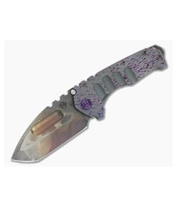Medford Praetorian Ti Tanto Vulcan 3V Violet Dragon Skin Titanium Folder - MKT-MKT155 1