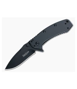 Kershaw Cryo Black Hinderer Assisted Flipper 1555BLK - KS-1555BLK 1