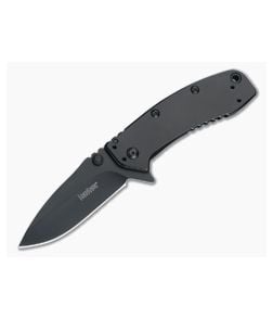 Kershaw Cryo II Black Hinderer Assisted Flipper 1556BLK - KS-1556BLK 1