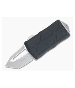 Microtech Exocet Tanto Stonewashed 204P Black CA Legal OTF Automatic 158-10 - MT-158-10-204P 1