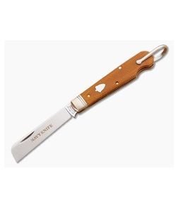 Great Eastern Cutlery #15 Navy Knife Natural Canvas Micarta - GEC-15S116-NCM 1