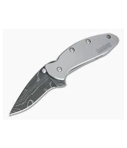 Kershaw Chive Damascus Assisted Flipper - KS-1600DAM 1