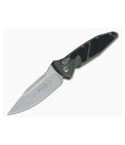Microtech Socom Elite Automatic OD Green Stonewashed Plain CTS-204P 160A-10OD - MT-160A-10OD-204P 1
