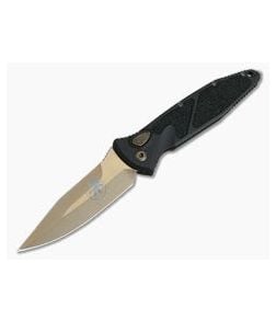 Microtech Socom Elite Automatic Signature Bronze Plain M390 Black Aluminum 160A-13SS - MT-160A-13SS-M390 1