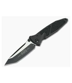 Microtech Socom Elite Tanto Manual Tactical Black M390 Plain 161-1T - MT-161-1T-M390 1