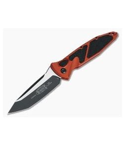 Microtech Socom Elite Automatic Tanto Orange Black Plain Edge 204P 161A-1OR - MT-161A-1OR-204P 1