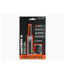 Exotac polySTRIKER XL Fire Starter Gray/Black 1620-GRY - EX-1620-GRY 1