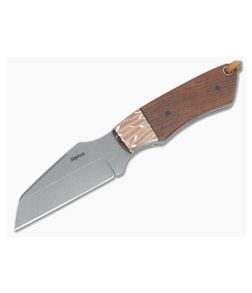 Seamus Knives 2.75" Wharncliffe Osage Fixed Blade - CU-1655 1