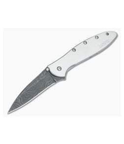Kershaw Leek Damascus Assisted Flipper 1660DAM - KS-1660DAM 1