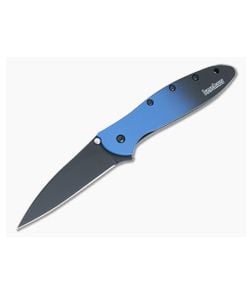 Kershaw Leek MagnaCut Blue/Black Gradient Black Blade 1660GBLUBLK - KS-1660GBLUBLK 1