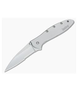 Kershaw Leek Part Serrated Assisted Flipper 1660ST - KS-1660ST 1