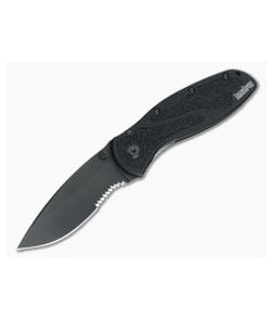 Kershaw Blur Glassbreaker Assisted Opening Knife Black Part Serrated 1670GBBLKST - KS-1670GBBLKST 1