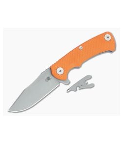 Hinderer Project X Clip Point Orange G10 Battle Blue - HK-1677 1