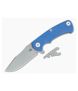 Hinderer Project X Clip Point Blue G10 Battle Blue - HK-1679 1