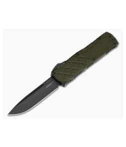 Guardian Tactical Apex EDC OD Green Frag Aluminum MagnaCut Black Tactical OTF Automatic Knife (3.44" Blade) 16-8111 - GT-168111 1