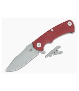 Hinderer Project X Clip Point Red G10 Battle Bronze - HK-1681 1