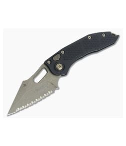Microtech Stitch Full Serrated Bronze M390 Automatic Knife 169-15 - MT-169-15 1