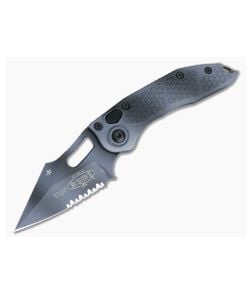 Microtech Stitch Part Serrated Urban Camo M390 Automatic Knife 169-2UC - MT-169-2UC-M390 1