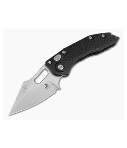 Microtech M-Stitch M390MK Stonewash Black Aluminum Automatic Knife (3.12" Blade) 169M-10 - MT-169M-10 1