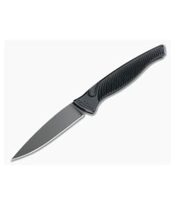 Piranha P16 DNA Tactical PVD S30V Black Slim Button Lock Automatic - PRN-16BKT 1
