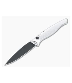Piranha P16 DNA Tactical PVD S30V Silver Slim Button Lock Automatic - PRN-16ST 1