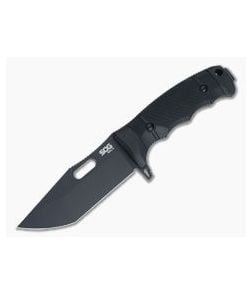 SOG Seal FX Tanto Black S35VN Black GRN Tactical Fixed Blade Knife 17-21-02-57 - SOG-17-21-02-57 1