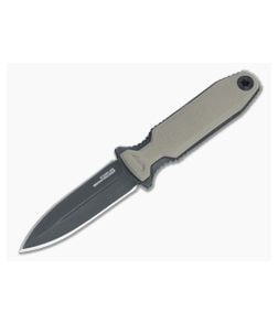 SOG Pentagon FX Covert Dagger Black S35VN Flat Dark Earth G10 Fixed Blade 17-61-04-57 - SOG-17-61-04-57 1