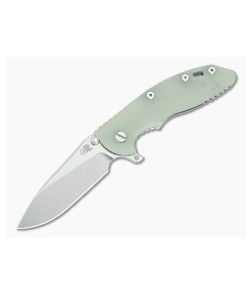 Hinderer XM-18 3.5 Skinny Hollow Ground Slicer Translucent G10 Stonewash - HK-1724 1