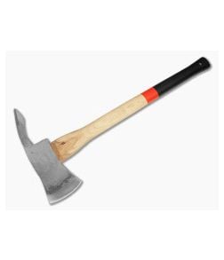 Adler Pulaski Fireman's Axe Red Stripe Hickory C60 Carbon Steel (27.50" Overall) - AD-174.0H350B211 1