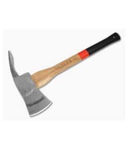 Adler Pulaski Fireman's Axe Red Stripe Hickory C60 Carbon Steel (23.60" Overall) - AD-174.0H350B221 1