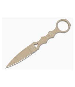 Benchmade 174SN SOCP Single-Edge Dagger Sand Tan Cerakote 440C Fixed Blade Knife (2.75" Blade) - BM-174SN 1