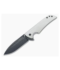 Flytanium Titanium Handled Kershaw Skyline 1760BW Blackwashed Plain - FT-1760BW-FLY 1