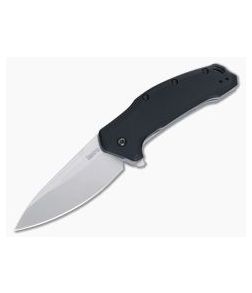 Kershaw Link Black Handle Stonewash M390 Flipper 1776BLK - KS-1776BLK 1