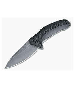Kershaw Link BlackWash Black GFN USA SpeedSafe Assisted Flipper 1776BWWM - KS-1776BWWM 1
