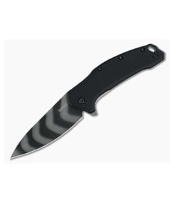 Kershaw Link Tiger Stripe 420HC Black SpeedSafe Assisted Flipper 1776TS - KS-1776TS 1