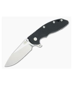Hinderer XM-18 3.5 Hollow Ground Slicer Black G10 Stonewash DLC - HK-1786 1