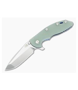 Hinderer XM-18 3.5 20CV Spanto Translucent Green G10 Stonewash Blue - HK-1792 1