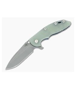 Hinderer XM-18 3.5 20CV Spanto Translucent Green G10 Battle Blue - HK-1793 1