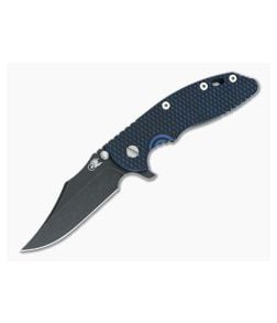 Hinderer XM-18 3.5 Bowie Blue/Black G10 Battle Black - HK-1797 1