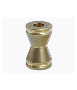 Dawson Machine Craft Brass Hourglass Lanyard Bead - DMC-17 1