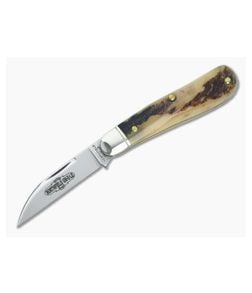 Northfield #18 Coyote Wharncliffe Smooth Stag - GEC-180116-SS 1